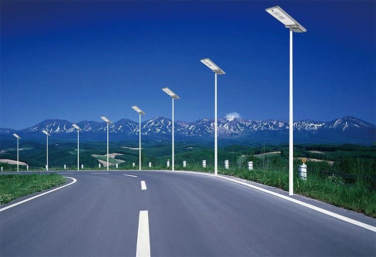 30W 60W 90W 120W Solar Street Lamp Integrated Solar LED Street Light All in One Solar Street Lamp