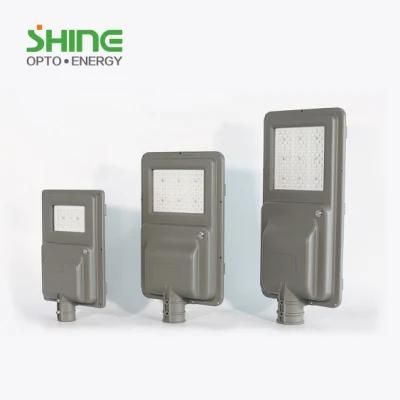 Solar Street Light Outdoor System IP66 Waterproof ETL RoHS High Quality 20W 30W Street Lights