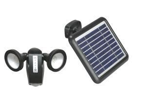 Solar Sensor Dual Head Light