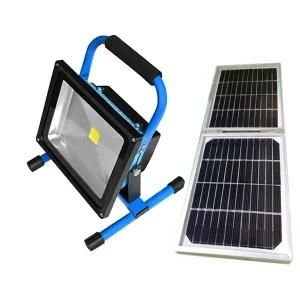 High Performance Car Charge Optional Rechargeable 30W Portable Battery LED Outdoor Flood Light
