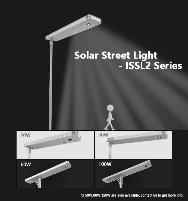 Solaire Street Light Waterproof Outdoor Lamps Intergrated IP65