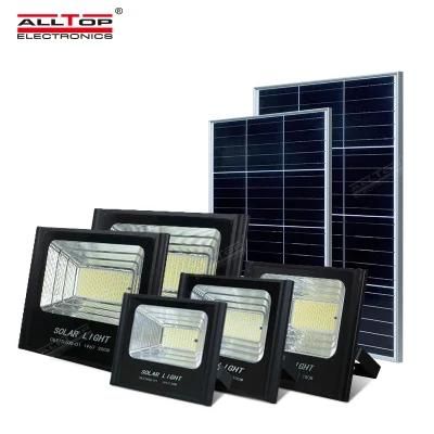 Alltop High Brightness IP65 Waterproof Aluminum 50 100 150 200 Watt Solar LED Flood Light
