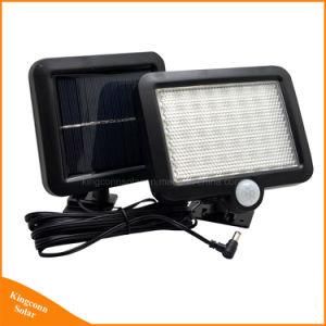 56 LEDs Solar Powered Garden Outdoor Spotlight Lamp with PIR Motion Sensor