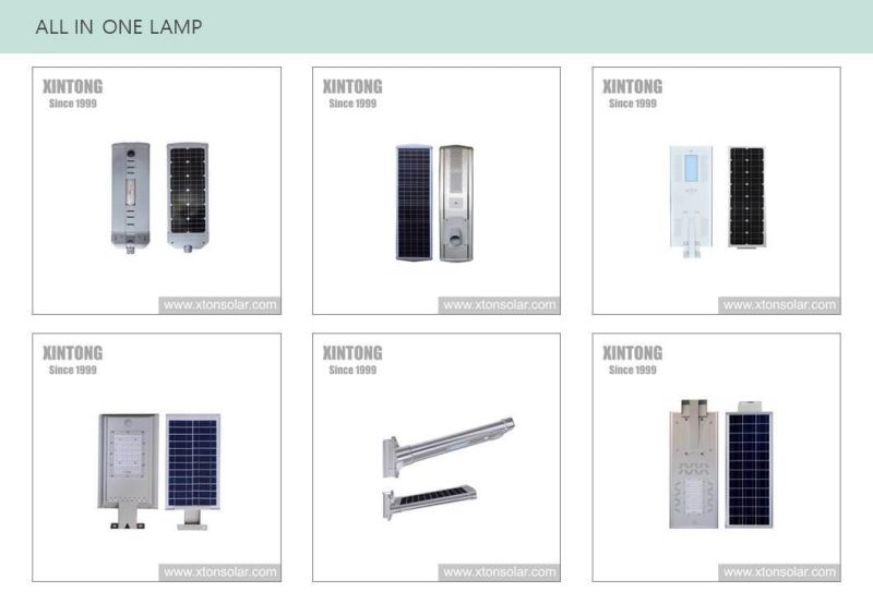 All in One Integrated 30W LED Solar Street Light