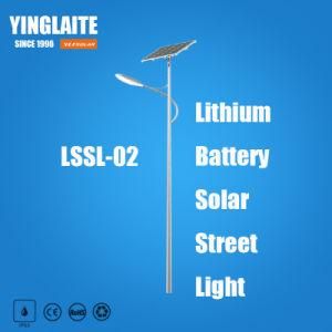 Good Performance 8m Pole 80W Lithium Battery Outdoor Solar Light