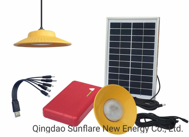 Portable Home Lighting Solar System Kit