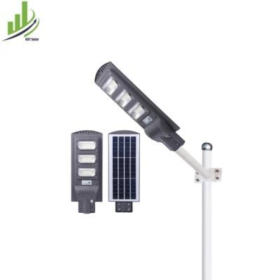 Solar Street Light High Lumen Induction Motion Sensor Waterproof Integrated Outdoor