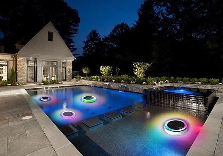 RGB Swimming Pool Lighting Waterproof Floating LED Pool Light