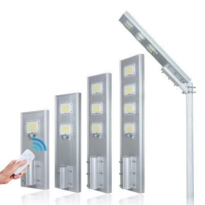 Hot Sale Waterproof IP65 Outdoor 50W 60W 90W 100W 120W 150W 200W All in One Integrated LED Solar Street Light