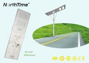 110W Solar Panel Street Lights with Ce RoHS IP65 Certificates
