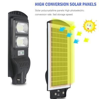 30W 60W 90W 120W IP65 All in One Integrated Solar LED Street Light LED Solar Garden Light