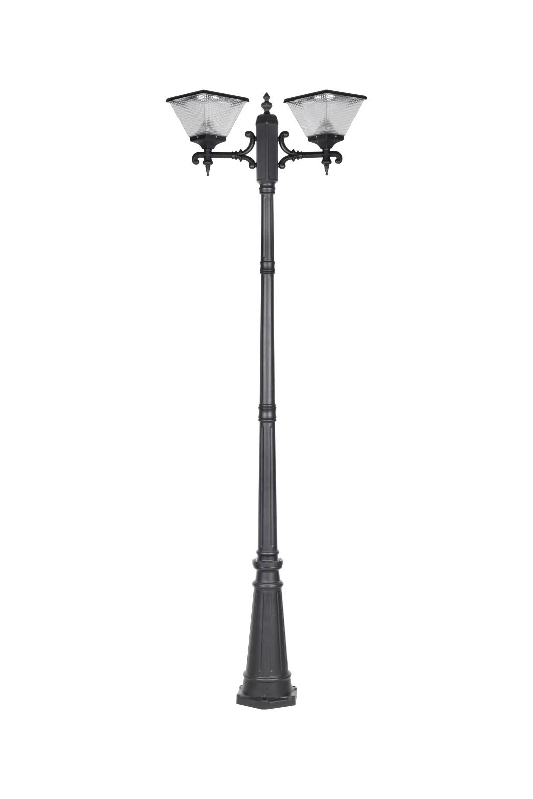 IP65 Outdoor 3000K/4500K/6500K Solar Garden Column Light CE