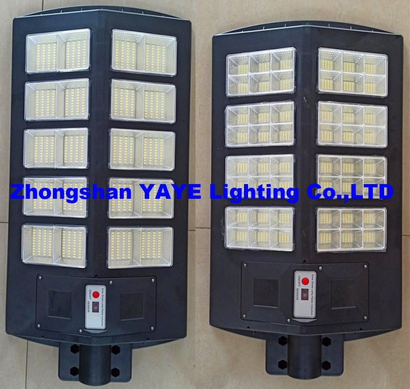 Yaye Hot Sell Factory Price 30W Solar LED Garden Road Street Lighting with Remote Controller/3 Years Warranty/ 1000PCS Stock/Radar Sensor