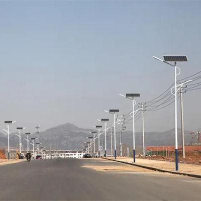 LiFePO4 Lithium Battery Solar Street Light 12m Pole with 120W LED Power Popular in Type