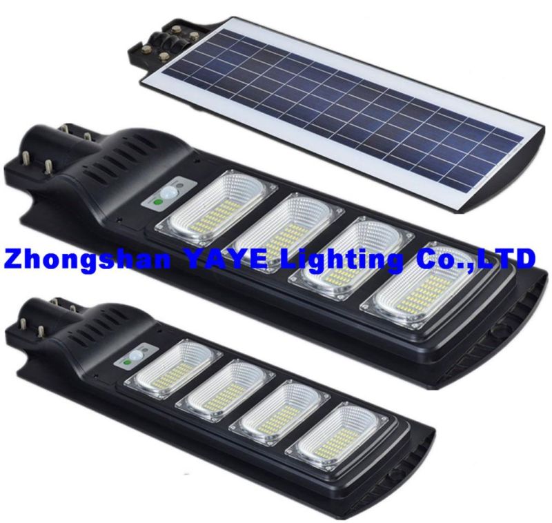 Yaye 18 Hot Sell USD15.5/PC 50W LED Solar Garden Lighting with Radar Sensor/Remote Controller
