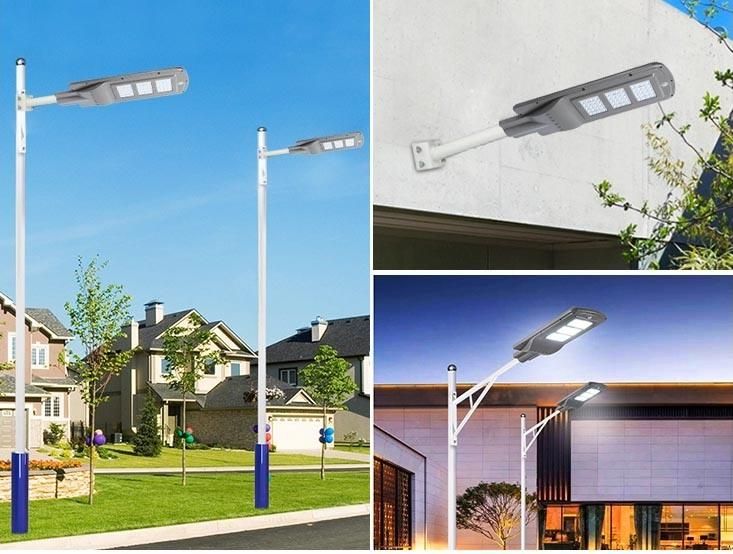 IP65 Waterproof Motion Sensor Solar Powered Street Lamp