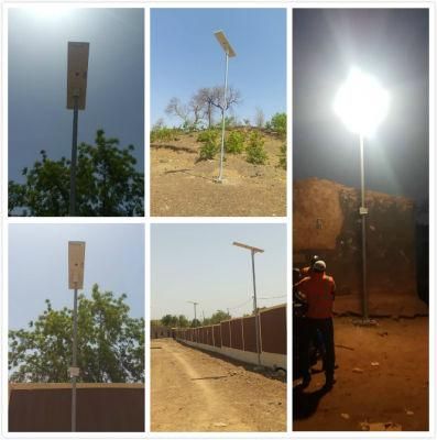 TUV ISO Certificate All in One Solar Motion Sensor Outdoor LED Lamp Street Light