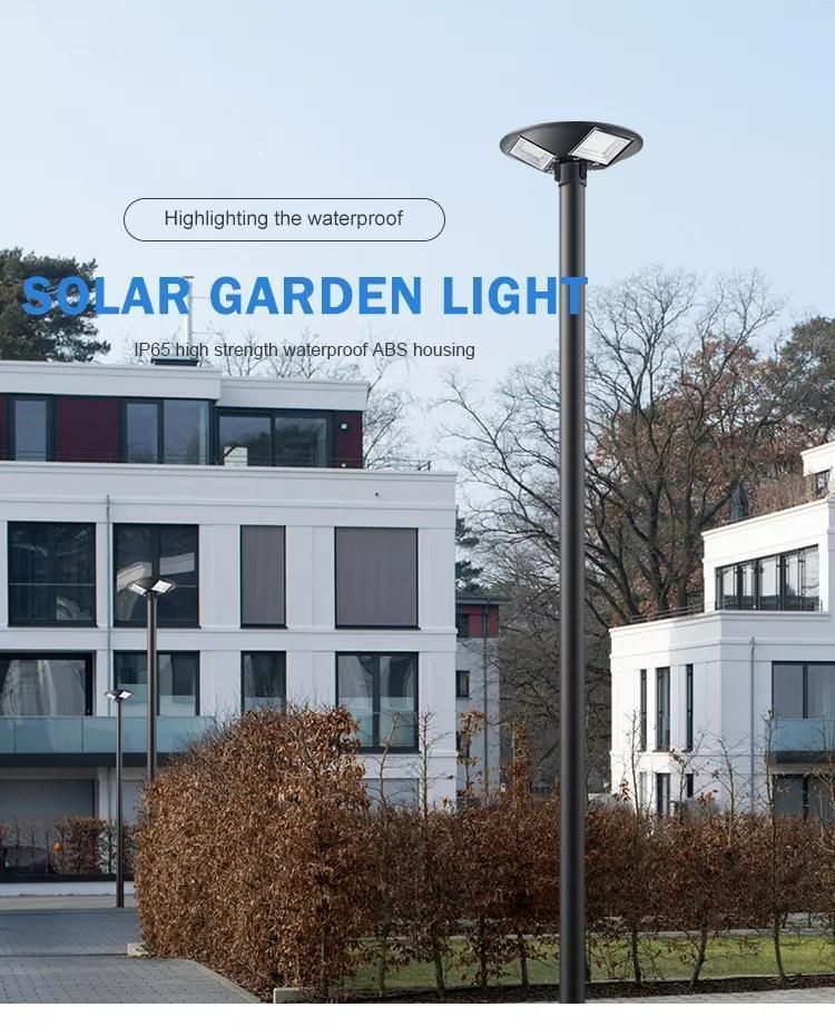 Modern Solar Street LED Light Outdoor Light with Solar Panel