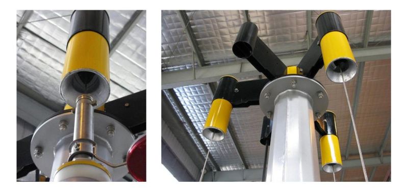 China Manufacturer OEM ODM Design High Mast Winch System Motor Detachable Light Pole