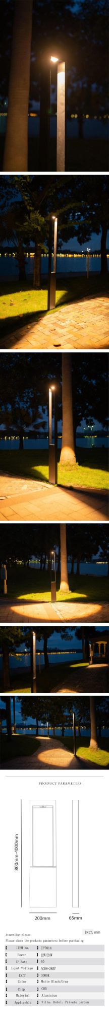 Sand Black Amce 3-5m LED Landscape Ancient Standing Garden Lights