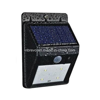4LED Solar Powered PIR Motion Sensor Wall Light (RS2003-4)