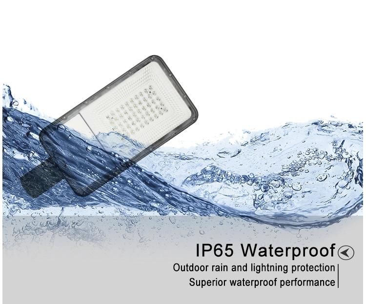 Outdoor High Lumen 6000K IP65 All in Two Split Solar Power LED Streetlight 100W 150W 200W 300W Street Light with Battery