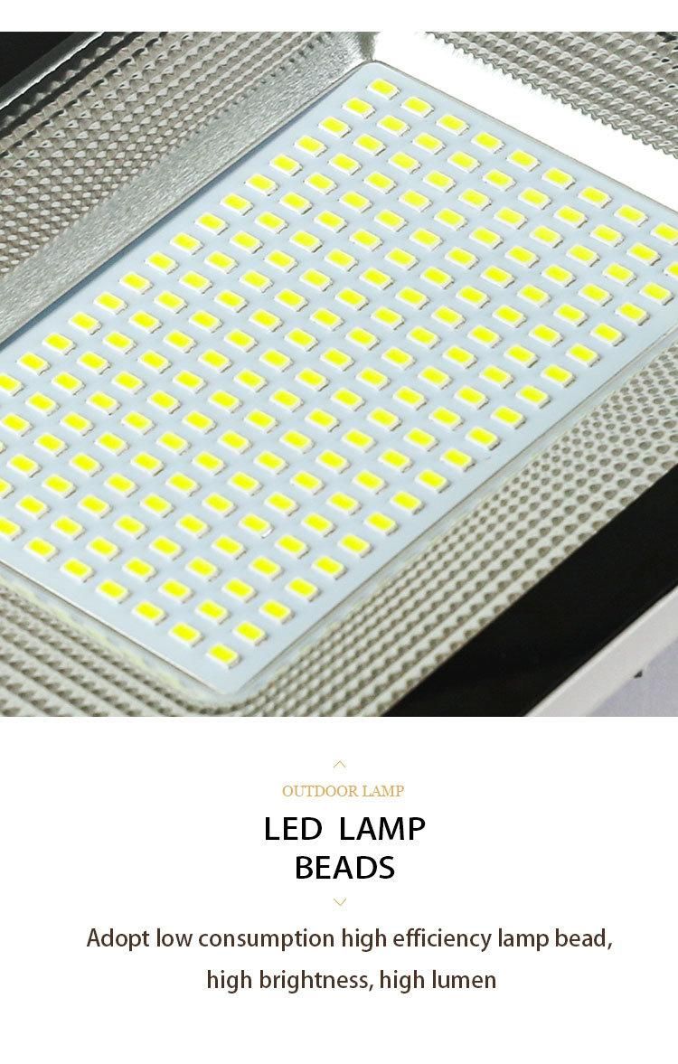 Street Lights 120W LED Solar Light Aluminium IP65 Waterproof Outdoor Lighting