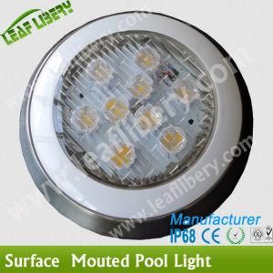 18X3w Surface Mounted LED Swimming Pool Light, RGB Remoter Controller