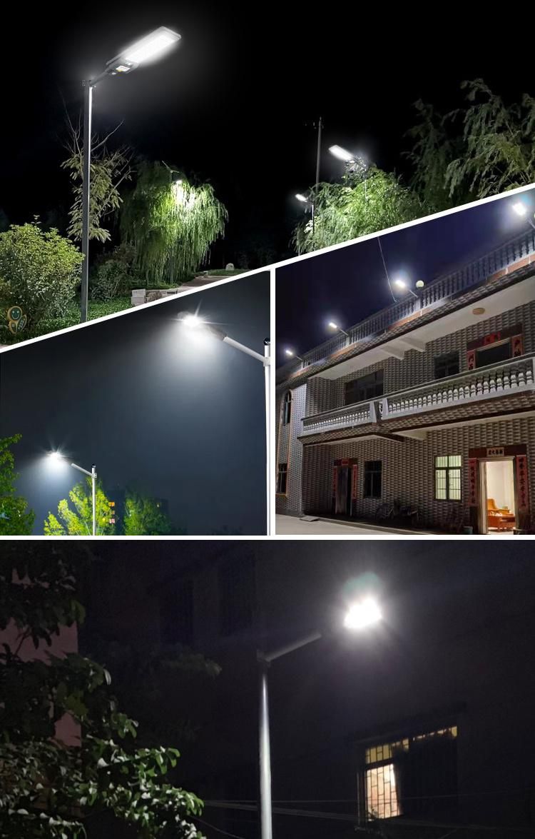 Bspro Waterproof IP65 Timer Light Control 1000W Industrial Integrated Solar Outdoor Street Lights