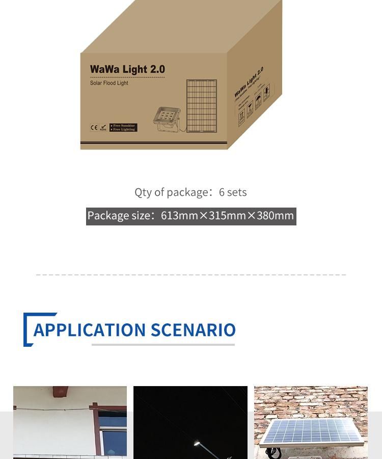 New Design LED Solar Flood Light