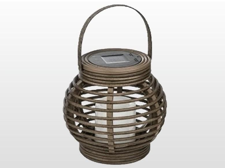 Solar Rattan Lamp