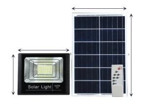 Super Bright with Remote Control Solar LED Flood Light IP66 25W
