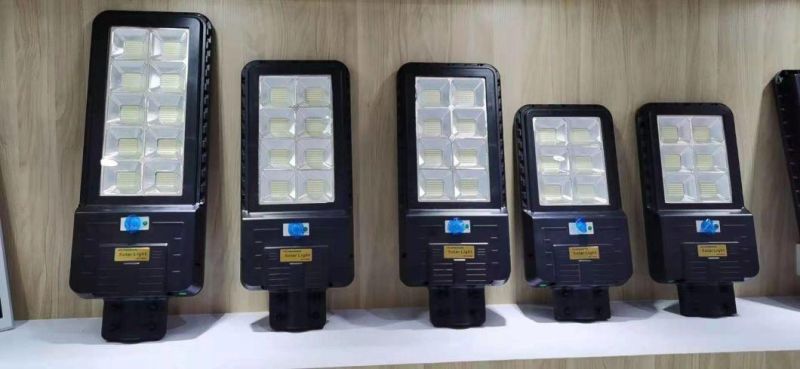 Outdoor IP65 Waterproof LED Integrated 300W 400W 500W Motion Sensor All in One Solar Street Light with Remote Control