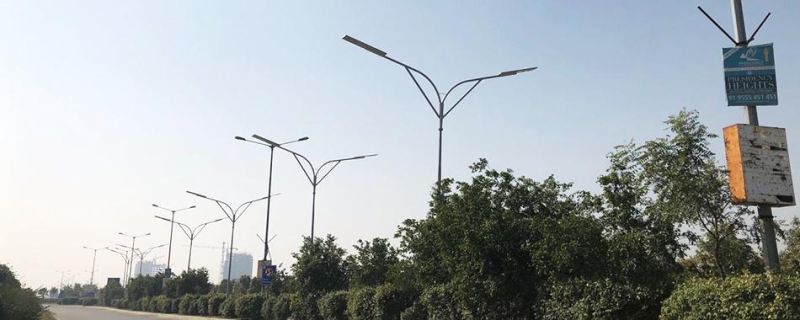 Sunpal All in One 30 40 50 60 80 100 120 150 200 W Bridgelux 5050 LED Solar Street Light with 3 Years Warranty