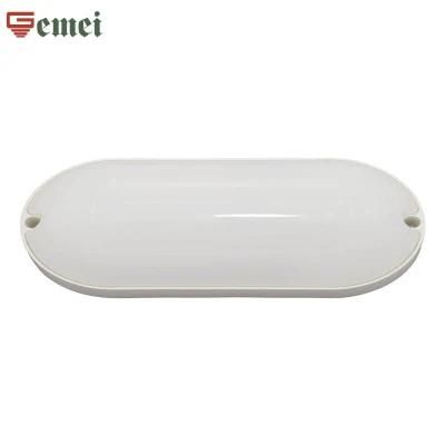 Classic B5 Series Energy Saving Waterproof LED Lamp White Oval 12W for Bathroom Room