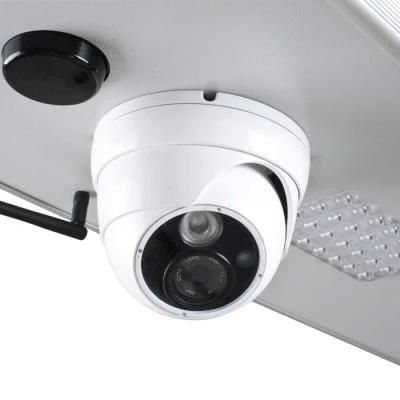 Garden Solar Power LED Street Light with CCTV IP Camera Security