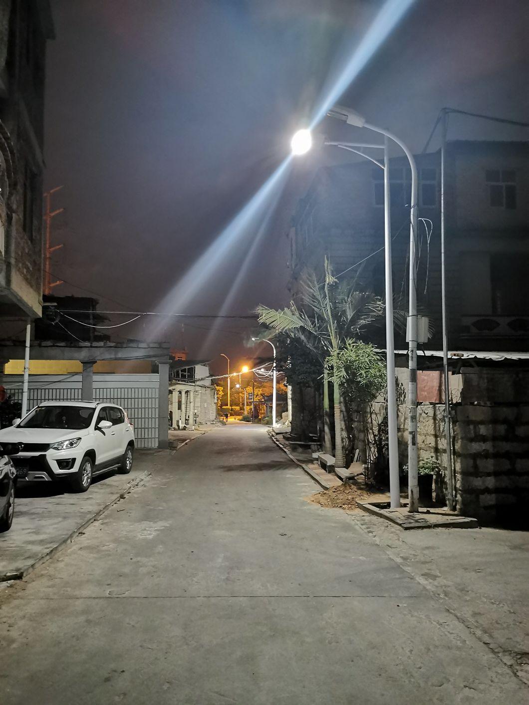 240W IP66 Waterproof LED Aluminum Hight Quality Street Energy Saving Power System Home Portable Lights, Integrated All in One Solar Street Lighting.
