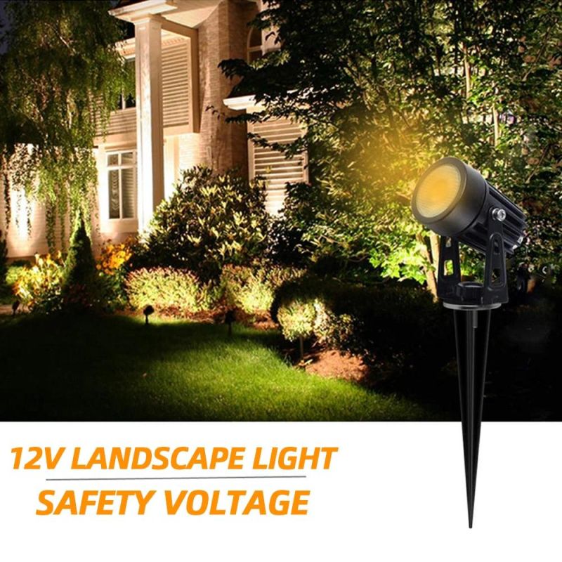 LED RGB Outdoor Lamp Garden Light Lawn Lamp Waterproof AC100 - 240V 2/4/6in 1 Remote Control Christmas Path Spotlights Treelight