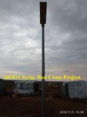 All in One Solar Street Light 18V/60wp (High Efficiency Monocrystalline PV)