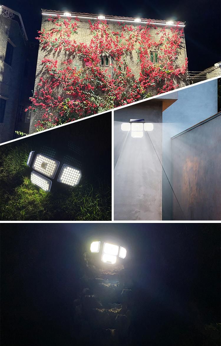 Bspro Decorative LED Waterproof Modern with Sensor Outdoor Solar Wall Light