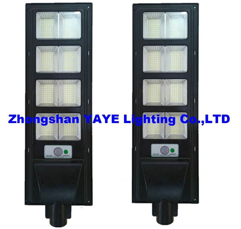 Yaye Hottest Sell 100W All in One Solar LED Street Road Garden Wall Light with Waterproof IP65 500PCS Stock (YAYE-22SLSL100WG)