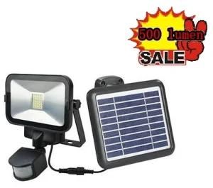 Outdoor Lighting Solar PIR LED Floodlight with Solar Panel