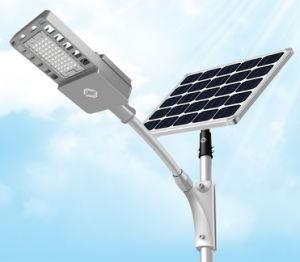 50W Solar LED Street Light for Outdoors with IP 65 Waterproof Function for Rainy Day