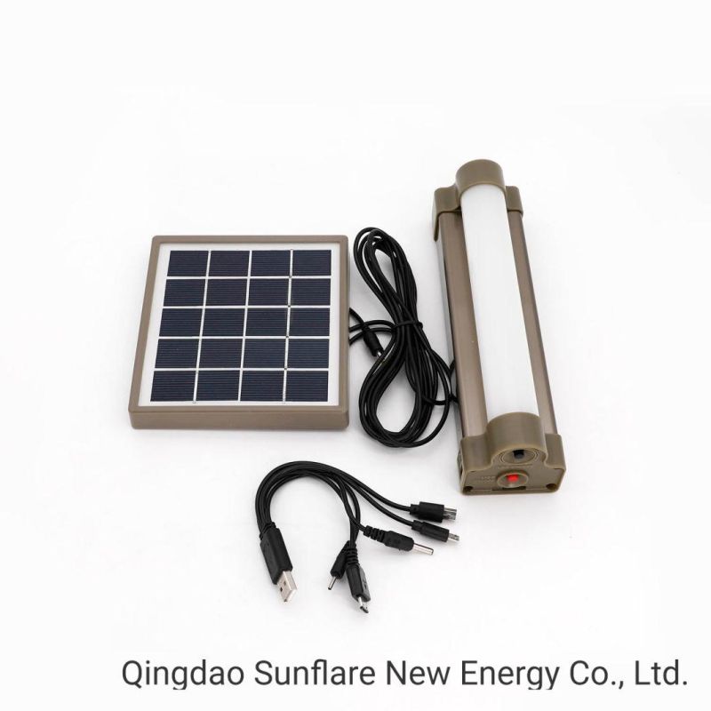 High Brightness Solar Tube Lamp Lantern Light for Indoor and Outdoor Use