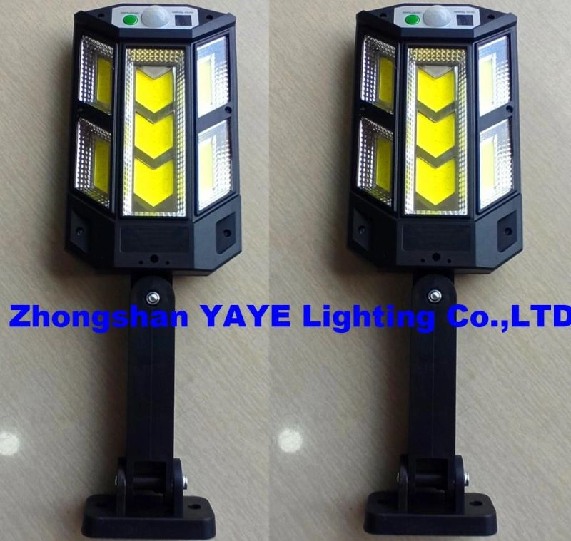 Yaye Hottest Sell Factory Price 50W Solar LED Street Lamp/Solar Road Lamp/Solar Wall Lamp/Solar Garden Lamp with Remote Controller/Motion Sensor/3000PCS Stock