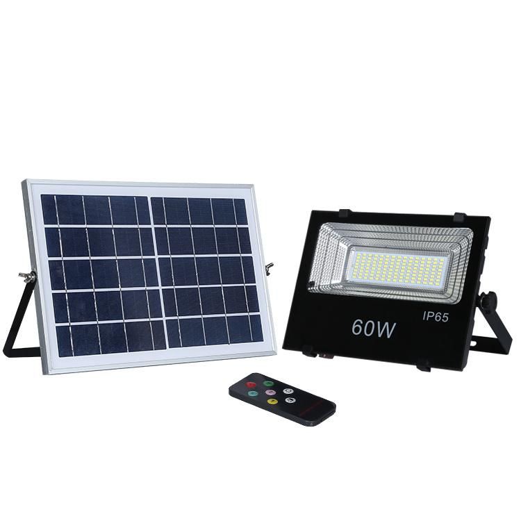 Hot Selling 50W 100W Waterproof Outdoor Floodlight with Solar Panel