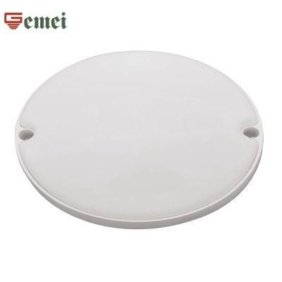 Factory Direct Sales Energy-Saving White Round 18W LED Moisture-Proof Lamp