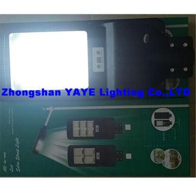 Yaye Hot Sell Factory Price 150W Integrated All in One Solar LED Street Garden Lighting with Remote Controller