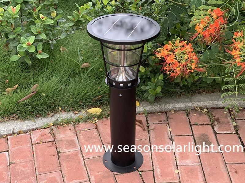 High Power Solar Energy Lamp Garden Products LED Light Lamp Solar Lawn Lamp with 5W Solar Panel