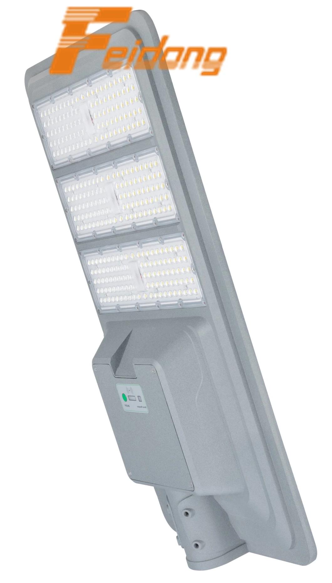 Durable Super-Thin 500W 20mm Body 50W Integrated Solar LED Street Light